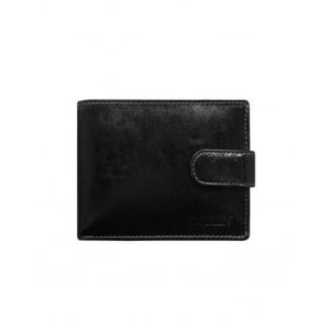 Pánska horizontálna čierna peňaženka vyobraziť