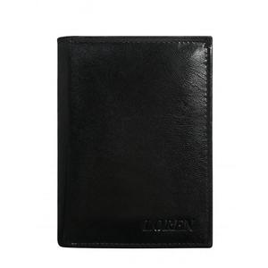 Pánska peňaženka z prírodnej kože Black vyobraziť