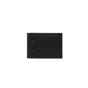 Pánska čierna kožená horizontálna peňaženka vyobraziť