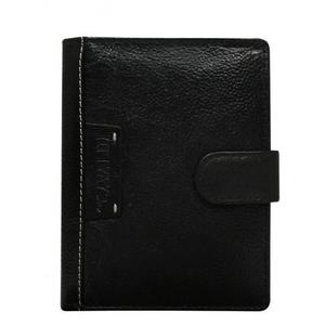 Pánska čierna peňaženka s chlopňou vyobraziť