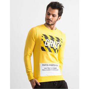 Pánske žlté tričko s potlačou vyobraziť
