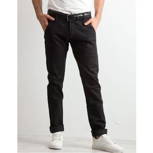 Pánske čierne džínsové nohavice vyobraziť