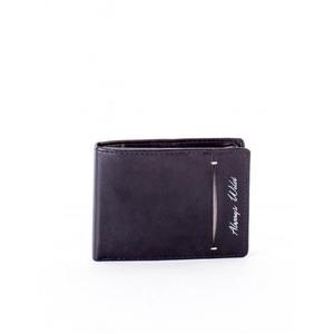 Čierna kožená peňaženka s rozparkom vyobraziť