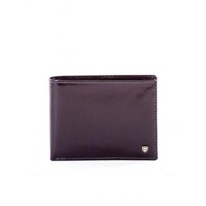 Čierna elegantná pánska kožená peňaženka vyobraziť