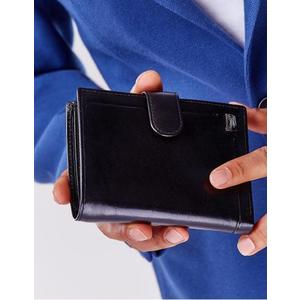 Pánska kožená peňaženka čierna vyobraziť