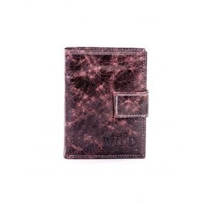 Čierna pánska kožená peňaženka so zapínaním na sponu vyobraziť