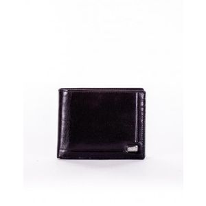 Pánska peňaženka z pravej kože s razbou čierna vyobraziť