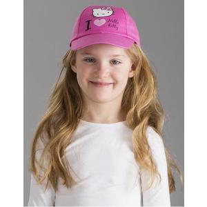 Ružová čiapka HELLO KITTY pre dievčatá vyobraziť