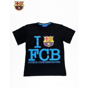 Čierne pánske tričko FC BARCELONA vyobraziť