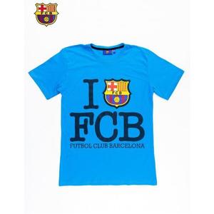 Pánske modré tričko FC BARCELONA vyobraziť