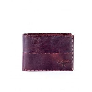 Hnedá peňaženka z pravej kože vyobraziť
