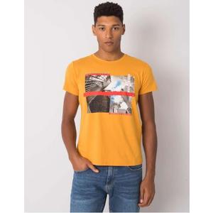 Pánske tričko Deacon Mustard Print T-Shirt vyobraziť