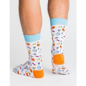 Pánske vzorované ponožky 3-pack vyobraziť