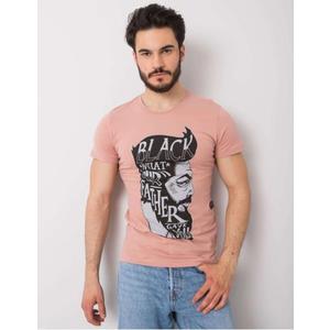 Pánske bavlnené tričko Aiden Dirty Pink vyobraziť
