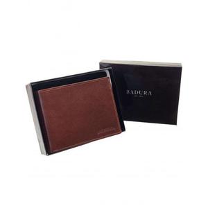Hnedá klasická pánska kožená peňaženka BADURA vyobraziť