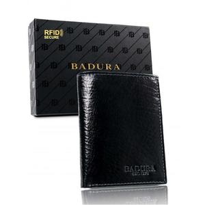 Pánska čierna kožená peňaženka BADURA vyobraziť