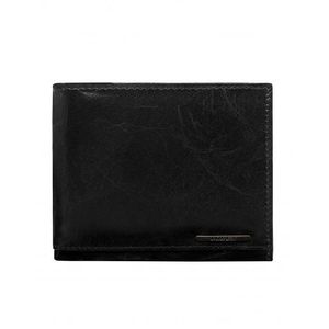 Čierna pánska peňaženka bez zapínania s RFID vyobraziť