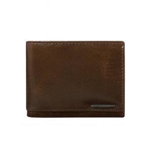 Hnedá pánska kožená peňaženka s ochranou RFID vyobraziť