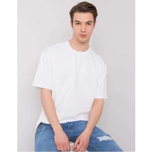 Biele bavlnené pánske tričko Archer LIWALI vyobraziť