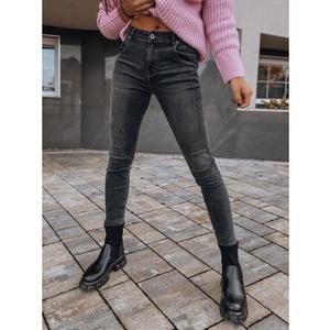 Dámske elegantné džínsové nohavice KASTEY čierna vyobraziť