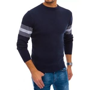 Pánsky elegantný sveter ALEGRO modrý vyobraziť