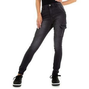 Dámske jeansy s vysokým pásom M.SARA vyobraziť