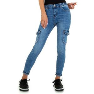 Dámske jeansy s vysokým pásom M.SARA vyobraziť