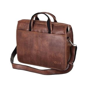 Hnedá pánska taška na rameno s13 brown vintage vyobraziť