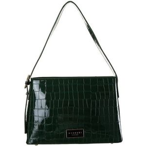 Tmavo zelená kabelka s imitáciou krokodílej kože monnari vyobraziť