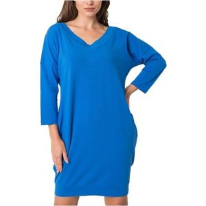 Modré mikinové šaty vyobraziť