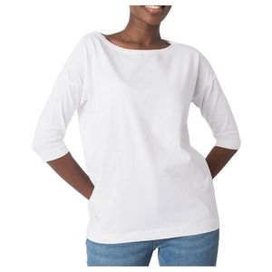 Biele basic tričko s trojštvrťovým rukávom simone vyobraziť