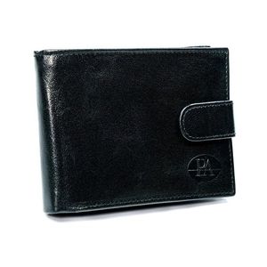 Pierre andreus čierna pánska peňaženka na cvok vyobraziť