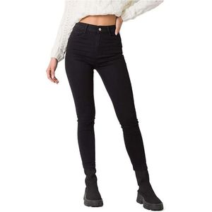 čierne dámske skinny džínsy vyobraziť