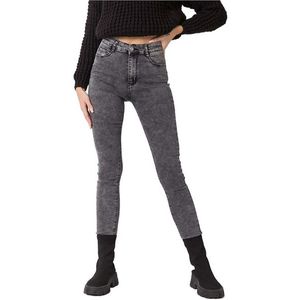 sivé dámske skinny džínsy vyobraziť