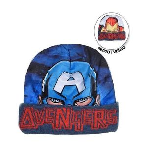 Modrá chlapčenská zimná čiapka avengers vyobraziť