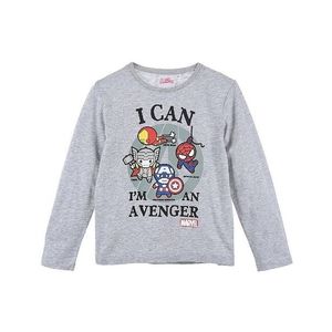 sivé chlapčenské tričko avengers vyobraziť
