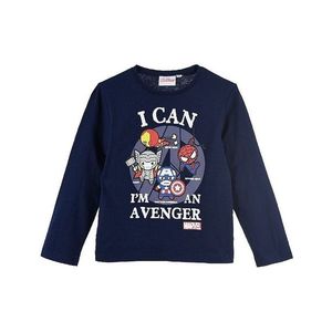 Modré chlapčenské tričko avengers vyobraziť
