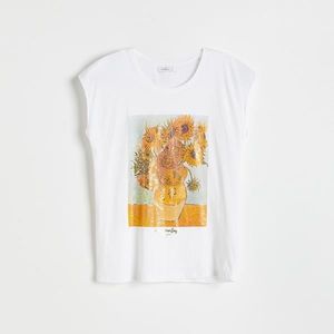 Reserved - Tričko s potlačou - Biela vyobraziť