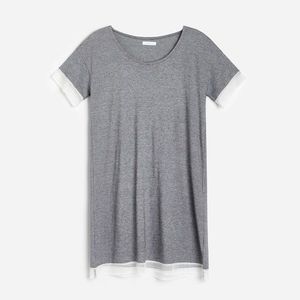 Reserved - Nočná košeľa z organickej bavlny - Čierna vyobraziť