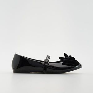 Reserved - Dievčenske baleríny-letná vychádzková obuv - Čierna vyobraziť