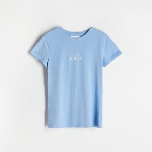 Reserved - Tričko s potlačou - Modrá vyobraziť