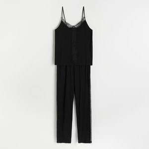 Reserved - Dvojdielne pyžamo - Čierna vyobraziť
