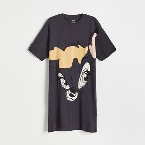 Reserved - Nočná košeľa Bambi - Šedá vyobraziť
