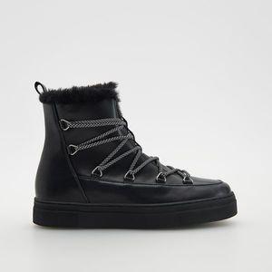 Reserved - Kožené topánky - Čierna vyobraziť