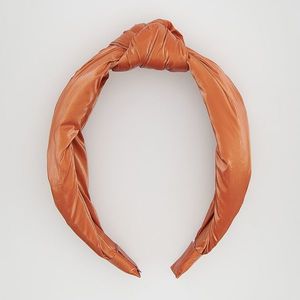 Reserved - Lesklá čelenka - Oranžová vyobraziť