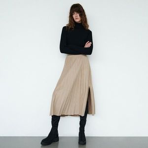 Reserved - Plisovaná sukňa - Béžová vyobraziť