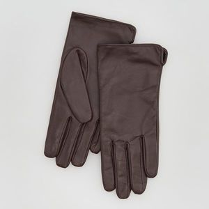 Reserved - Kožené rukavice - Hnědá vyobraziť