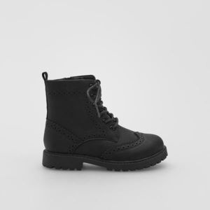 Reserved - Šnurovacie členkové topánky - Čierna vyobraziť