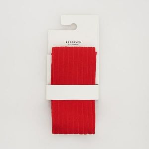 Reserved - Pančuchy z organickej bavlny - Červená vyobraziť