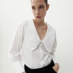 Reserved - Bavlnená košeľa - Biela vyobraziť